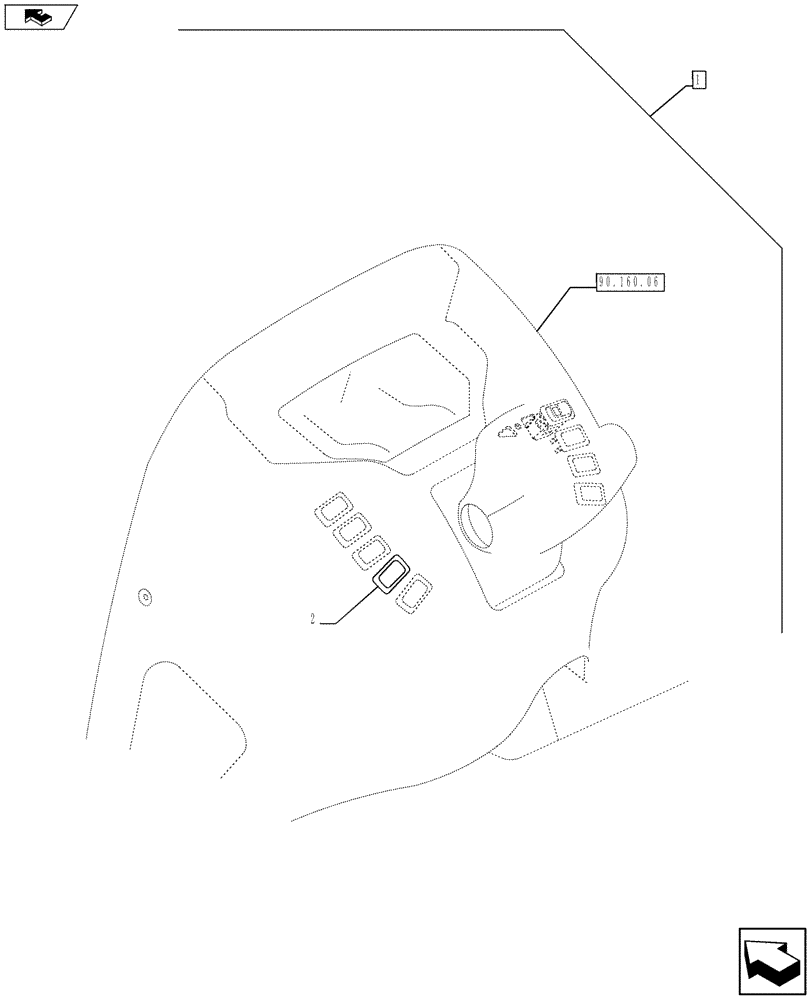 Схема запчастей Case 580SN - (88.035.26[05]) - DIA KIT, HYDRAULIC LOADER COUPLER SYSTEM (88) - ACCESSORIES