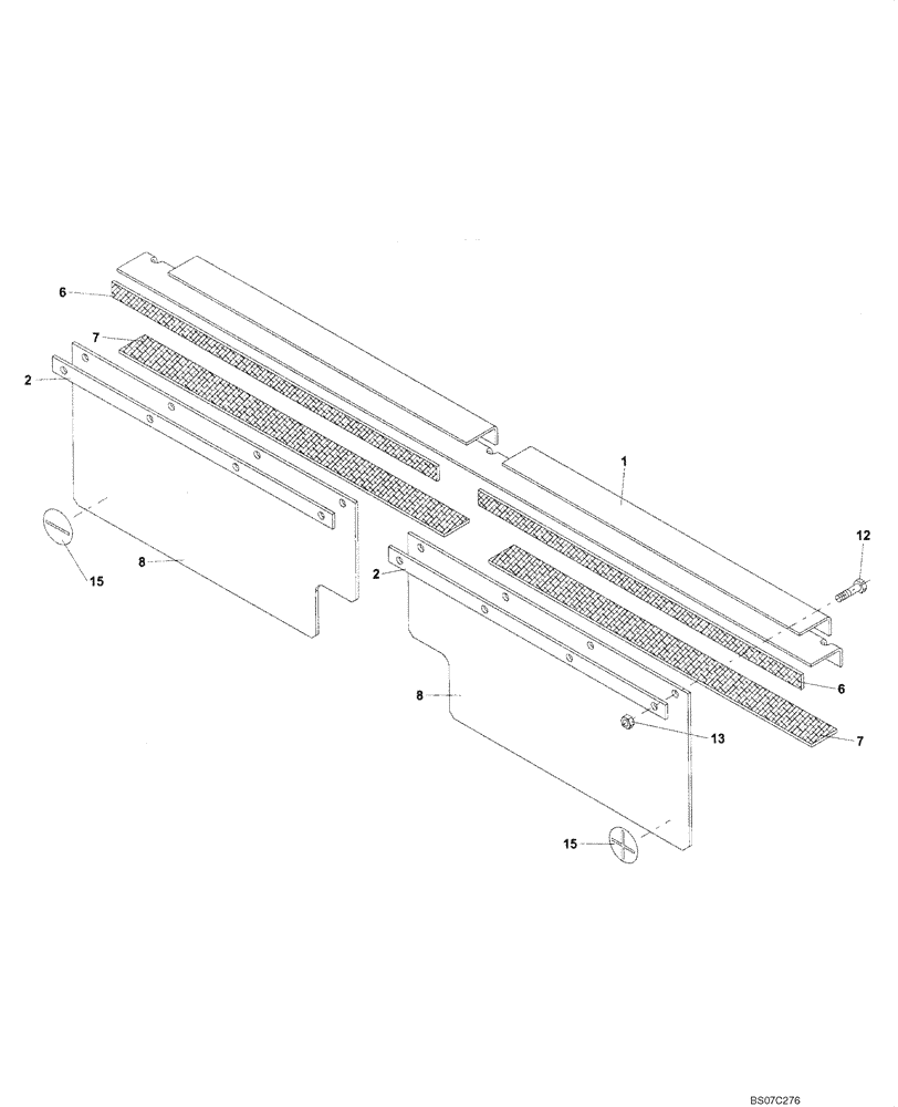 Схема запчастей Case SV216 - (12-019-00[01]) - CHASSIS - BATTERY HOLDER (GROUP 473-2) (ND112485) (09) - CHASSIS/ATTACHMENTS