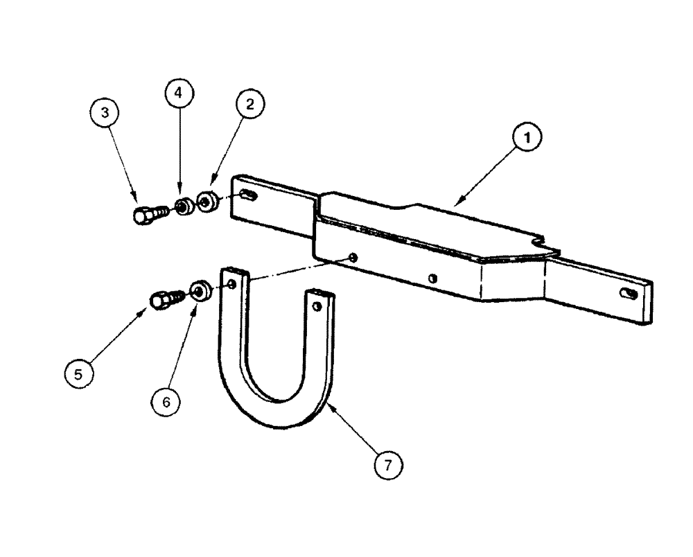 Схема запчастей Case 865 DHP - (9-012) - PROPELLER SHAFT GUARD ASSEMBLY (09) - CHASSIS