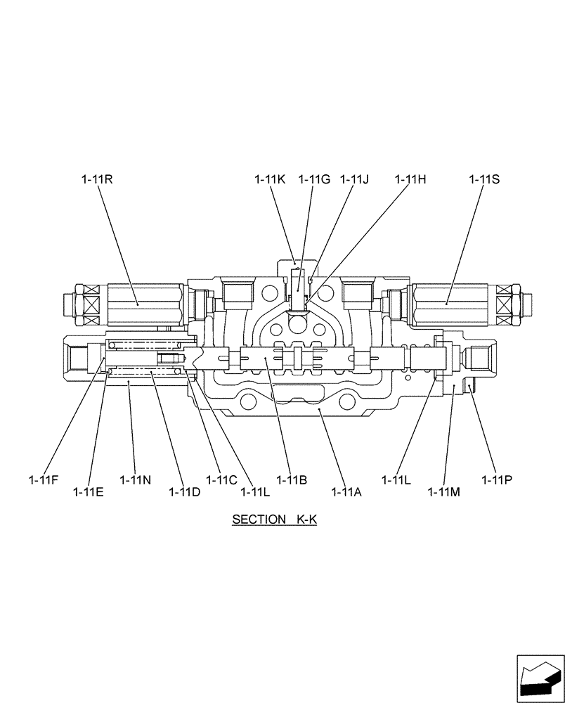 Схема запчастей Case CX17B - (01-020[09]) - VALVE INSTAL (35) - HYDRAULIC SYSTEMS