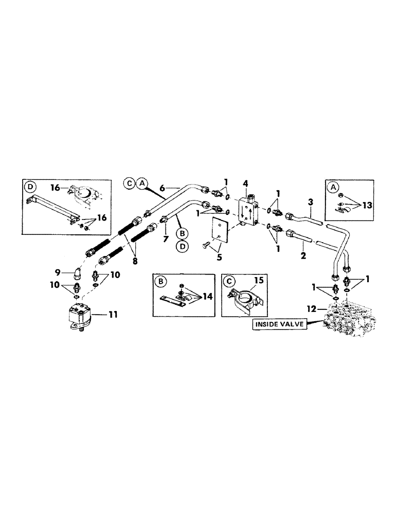 Схема запчастей Case 35EC - (111) - SWING MOTOR HYDRAULICS (07) - HYDRAULIC SYSTEM