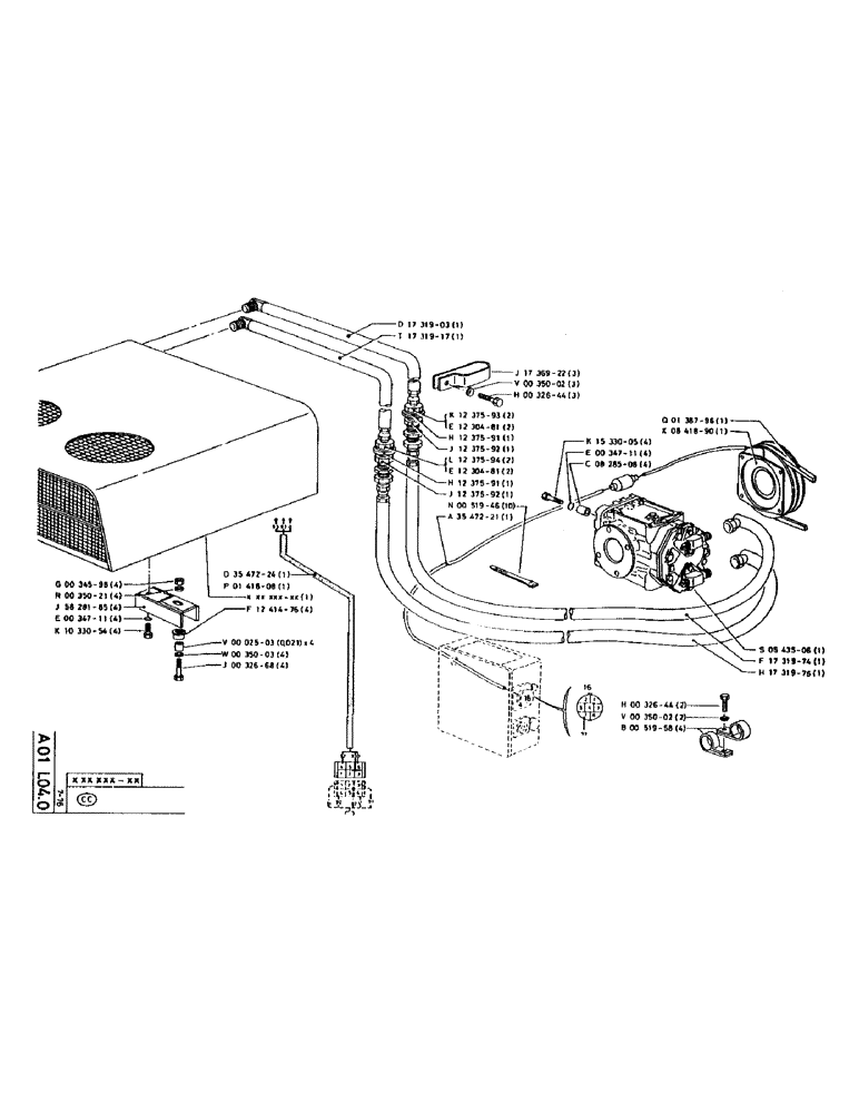 Схема запчастей Case 90CL - (006) - NO DESCRIPTION PROVIDED (05) - UPPERSTRUCTURE CHASSIS