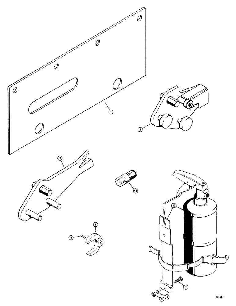 Схема запчастей Case 1530 - (128) - TOOLS (09) - CHASSIS/ATTACHMENTS