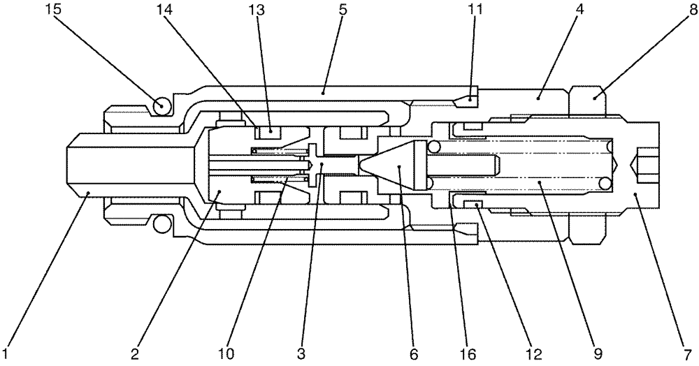 Схема запчастей Case CX36B - (07-015) - VALVE ASSY, RELIEF (35) - HYDRAULIC SYSTEMS