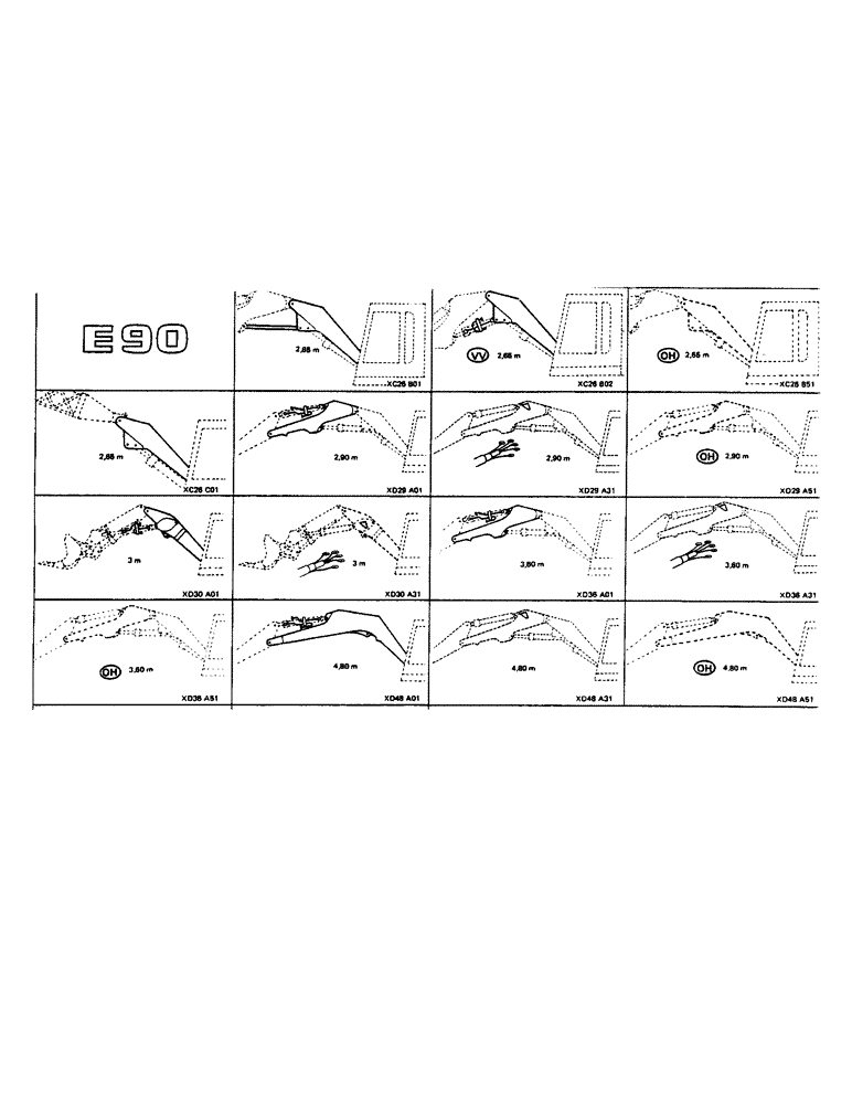 Схема запчастей Case 90CL - (001Q) - PICTORIAL (00) - PICTORIAL INDEX