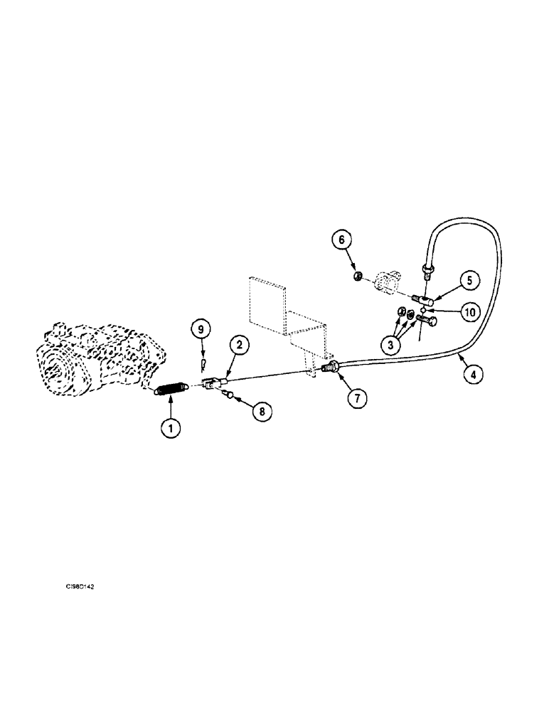 Схема запчастей Case 221B - (9-03A) - TRANSMISSION CUT-OUT CONTROL, 121B DAH1215912- / 221B DAH2215913- (09) - CHASSIS/ATTACHMENTS