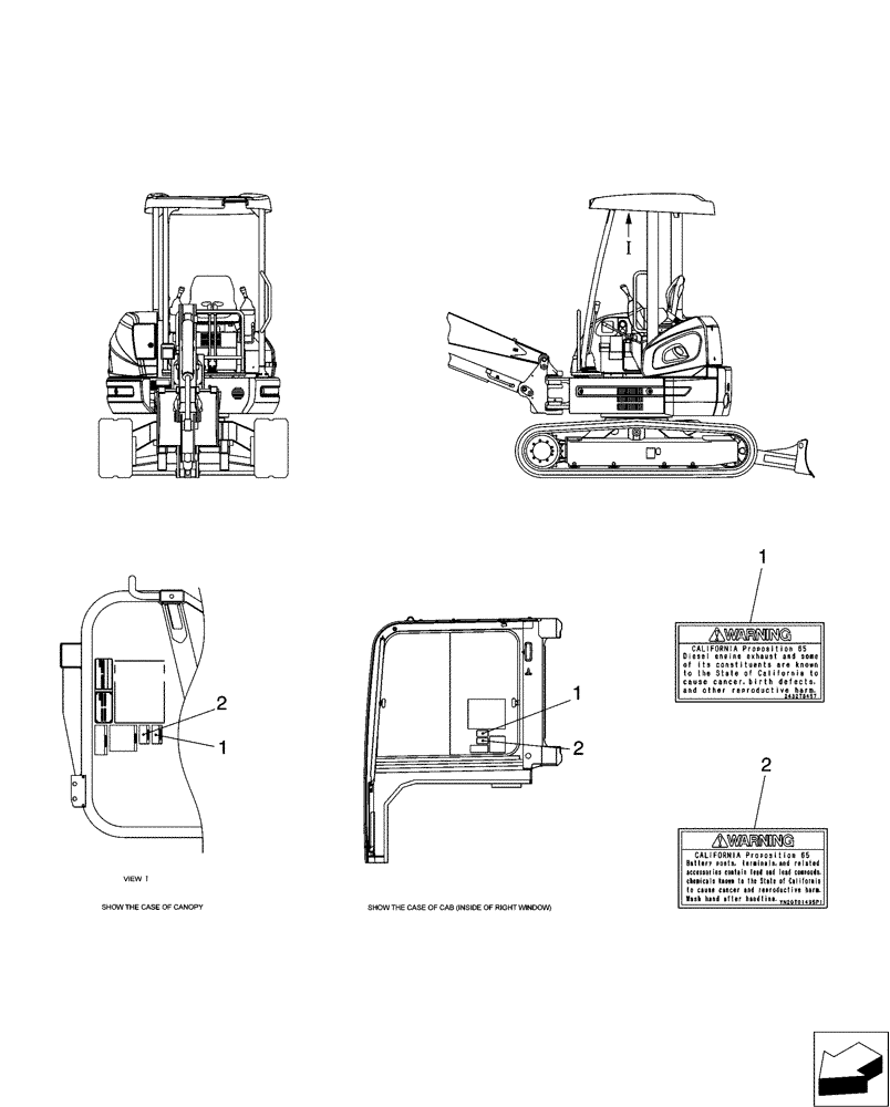 Схема запчастей Case CX50B - (06-015) - NAME PLATE INSTAL (90) - PLATFORM, CAB, BODYWORK AND DECALS