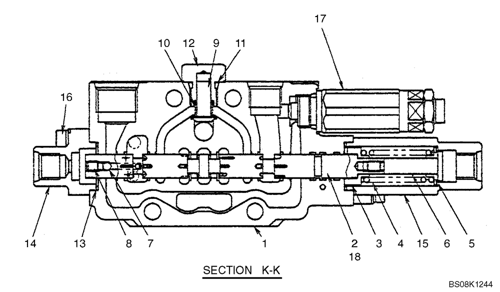 Схема запчастей Case CX27B BTW - (07-010) - VALVE ASSY, CONTORL (BOOM) (PM30V00047F1, PM30V00047F2) (35) - HYDRAULIC SYSTEMS