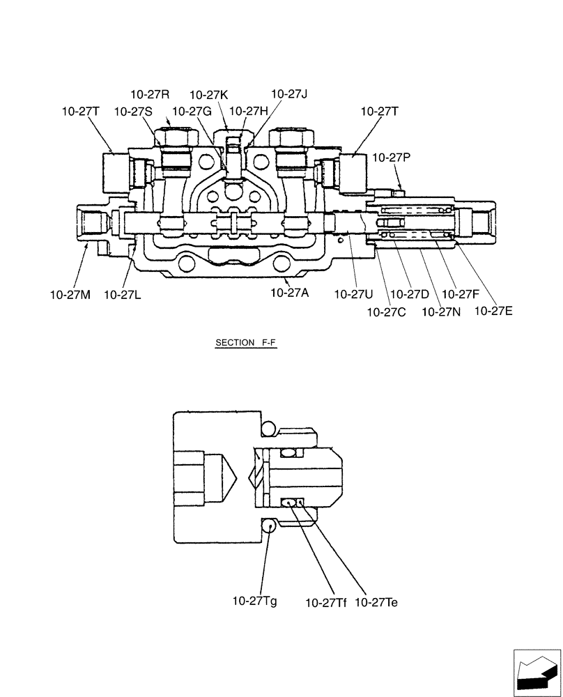 Схема запчастей Case CX36B - (01-030[11]) - VALVE INSTAL (35) - HYDRAULIC SYSTEMS