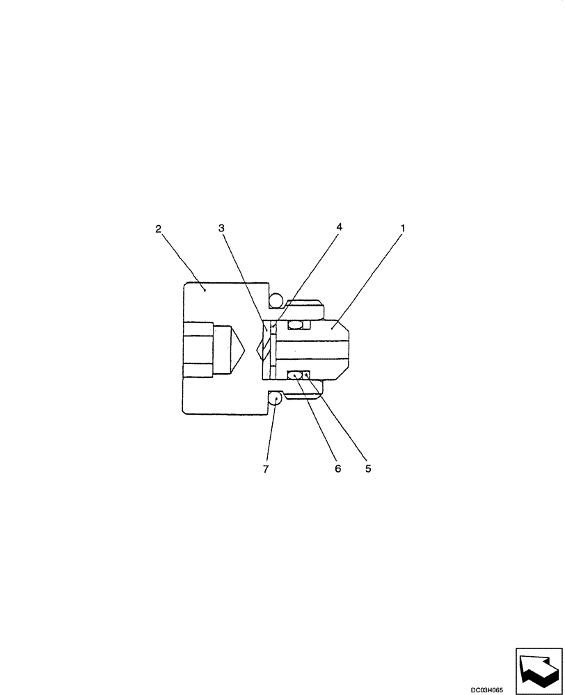 Схема запчастей Case CX25 - (08-59[00]) - VALVE ASSY (PH50T00001F1) (08) - HYDRAULICS