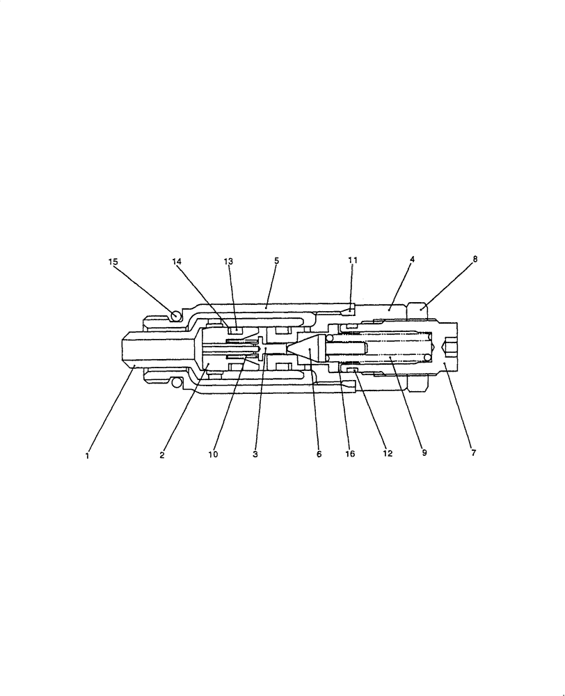 Схема запчастей Case CX27B - (HC025-01[1]) - HYDRAULIC CONTROL VALVE - COMPONENTS (35) - HYDRAULIC SYSTEMS