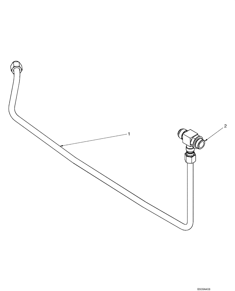 Схема запчастей Case 465 - (06-14A) - HYDROSTATICS - OIL COOLER BYPASS (06) - POWER TRAIN