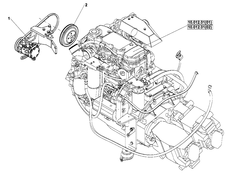 Схема запчастей Case DV213 - (50.100.02) - AIR CONDITIONING (GROUP 614-ND146918) (50) - CAB CLIMATE CONTROL