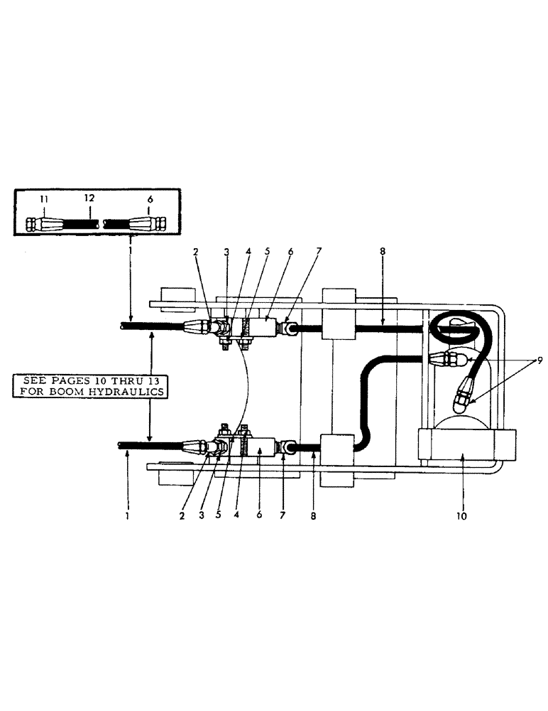 Схема запчастей Case 40YC - (F09) - WRIST-O-TWIST HYDRAULICS (07) - HYDRAULIC SYSTEM