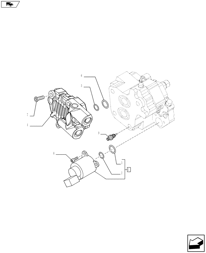 Схема запчастей Case F4HFE413A E002 - (10.247.0101) - INJECTION PUMP - COMPONENTS (84385110) (10) - ENGINE