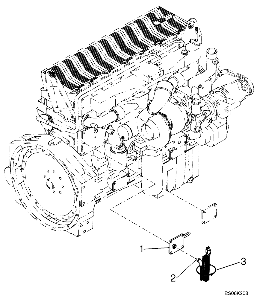 Схема запчастей Case 921E - (04-26) - HEATER - COOLANT (04) - ELECTRICAL SYSTEMS