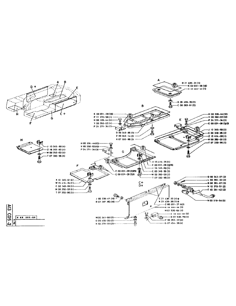 Схема запчастей Case 90CL - (010) - NO DESCRIPTION PROVIDED (05) - UPPERSTRUCTURE CHASSIS