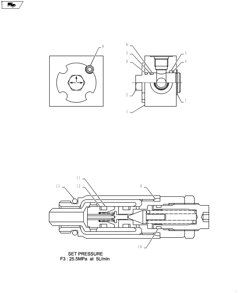 Схема запчастей Case CX27B ASN - (35.322.05) - HYD LINES, UPPER (NIBBLER AND BREAKER) (35) - HYDRAULIC SYSTEMS