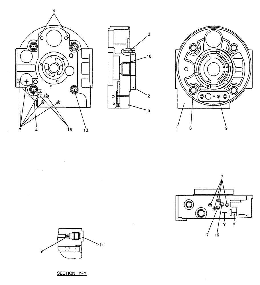 Схема запчастей Case CX50B - (08-028) - COVER ASSEMBLY ELECTRICAL AND HYDRAULIC COMPONENTS