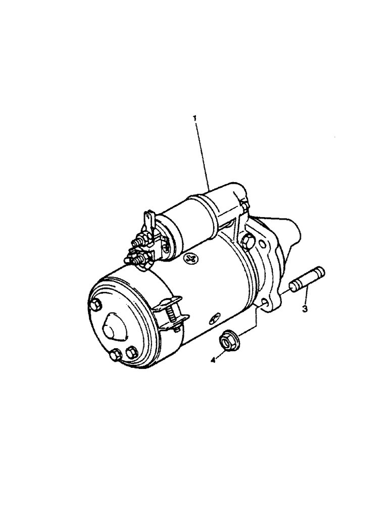 Схема запчастей Case 221B - (2-30) - STARTER, 121B (DAH1215912-) / 221B (DAH2215913-) (02) - ENGINE