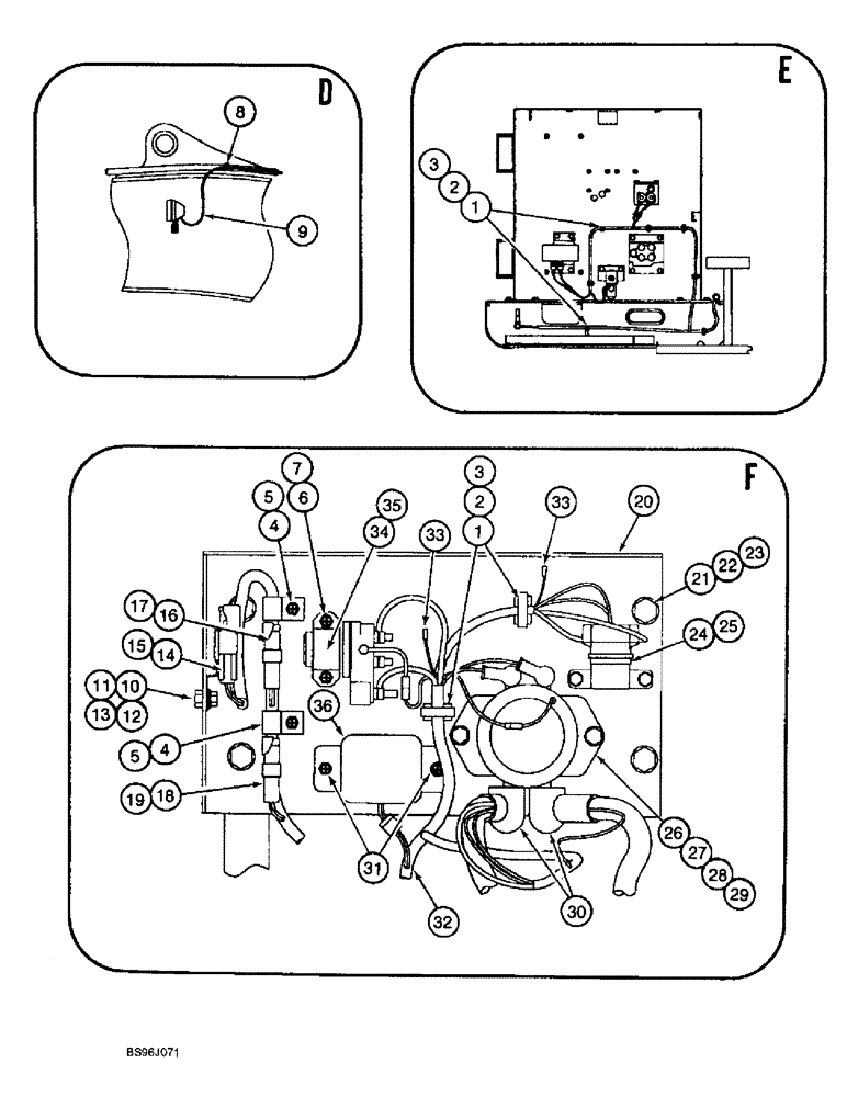 Схема запчастей Case 9060B - (4-16) - ELECTRICAL PARTS - ABOVE BATTERIES (04) - ELECTRICAL SYSTEMS