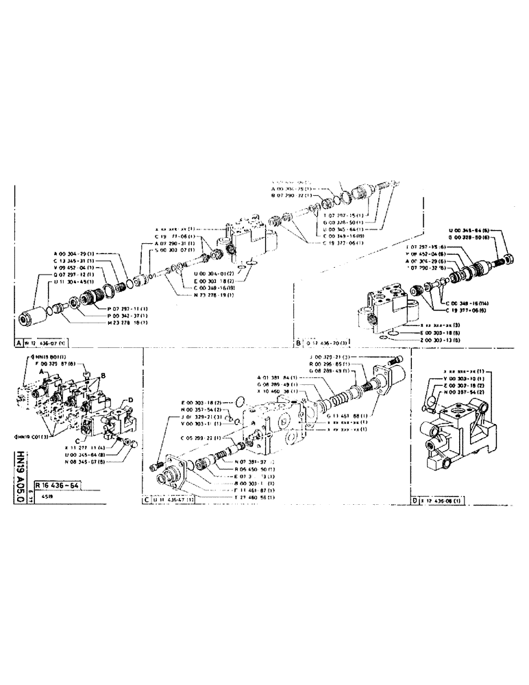 Схема запчастей Case 75P - (117) - NO DESCRIPTION PROVIDED (07) - HYDRAULIC SYSTEM