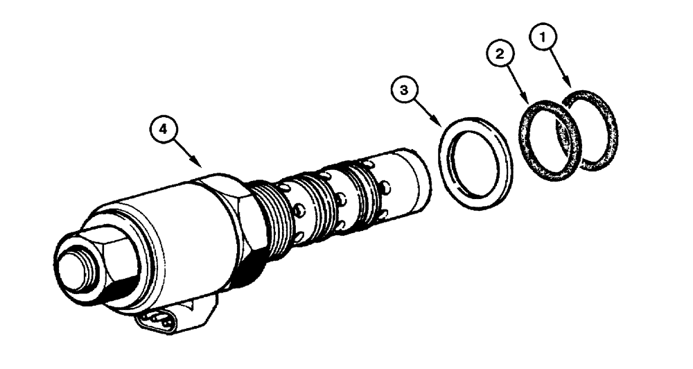 Схема запчастей Case 885 - (06.18[00]) - TRANSMISSION - SOLENOID VALVE (06) - POWER TRAIN