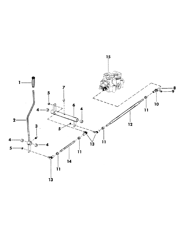 Схема запчастей Case 40EC - (089) - LEVELER CONTROL AND LINKAGE (05) - UPPERSTRUCTURE CHASSIS