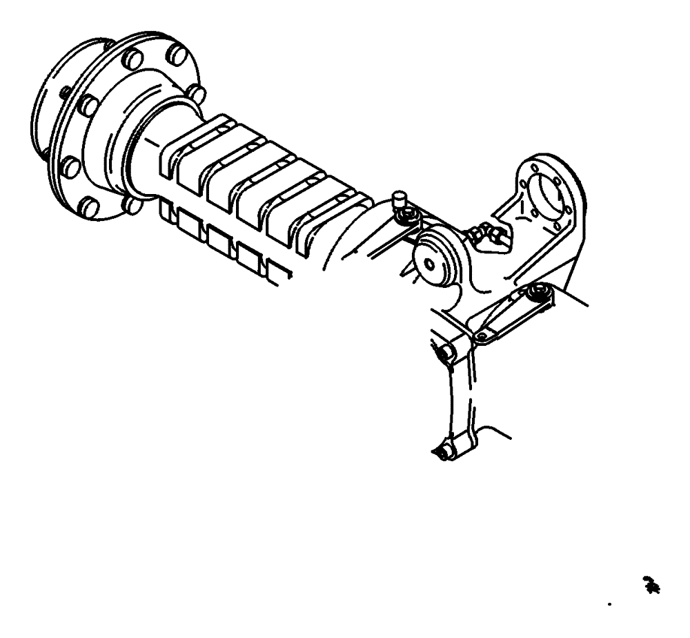 Схема запчастей Case 321D - (20.010[003]) - HYDRAULIC SYSTEM BASIC MACHINE FAST GEAR (OPTION) (S/N 591052-UP) No Description