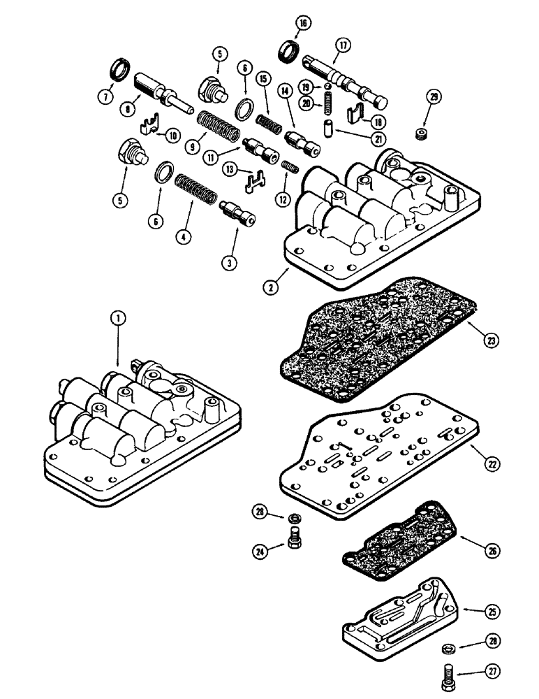 Схема запчастей Case W5A - (116) - L30252 CONTROL VALVE (06) - POWER TRAIN