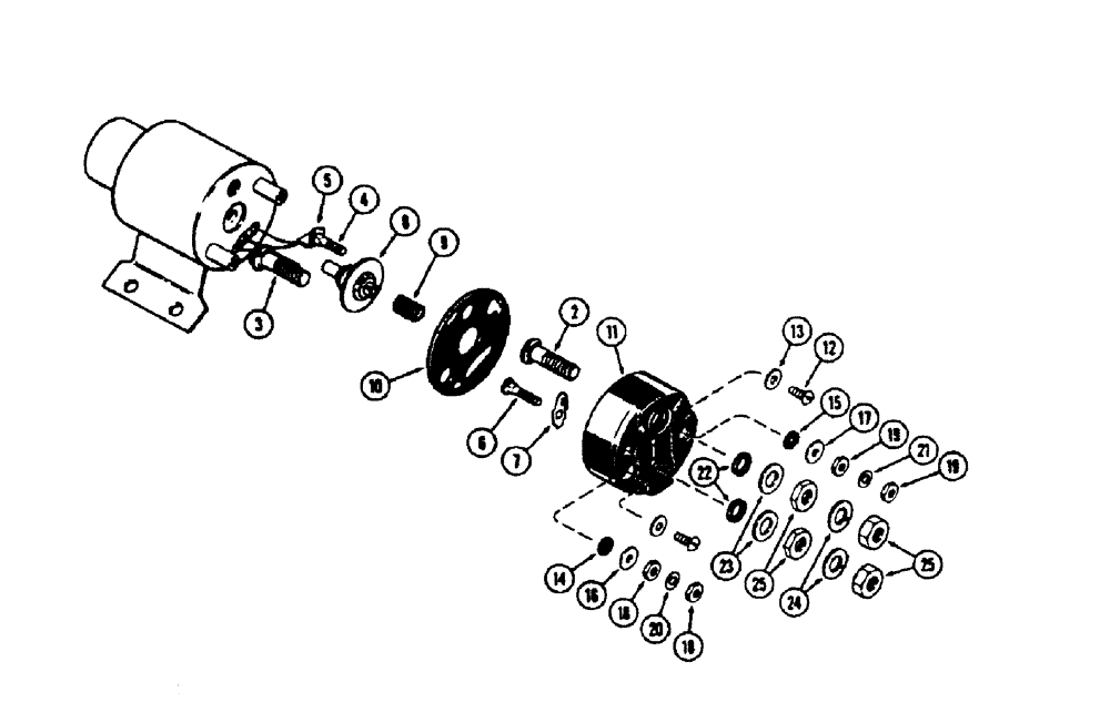 Схема запчастей Case 680CK - (053C) - A40461 SOLENOID, (267) DIESEL ENGINE, A42326 SOLENOID (55) - ELECTRICAL SYSTEMS