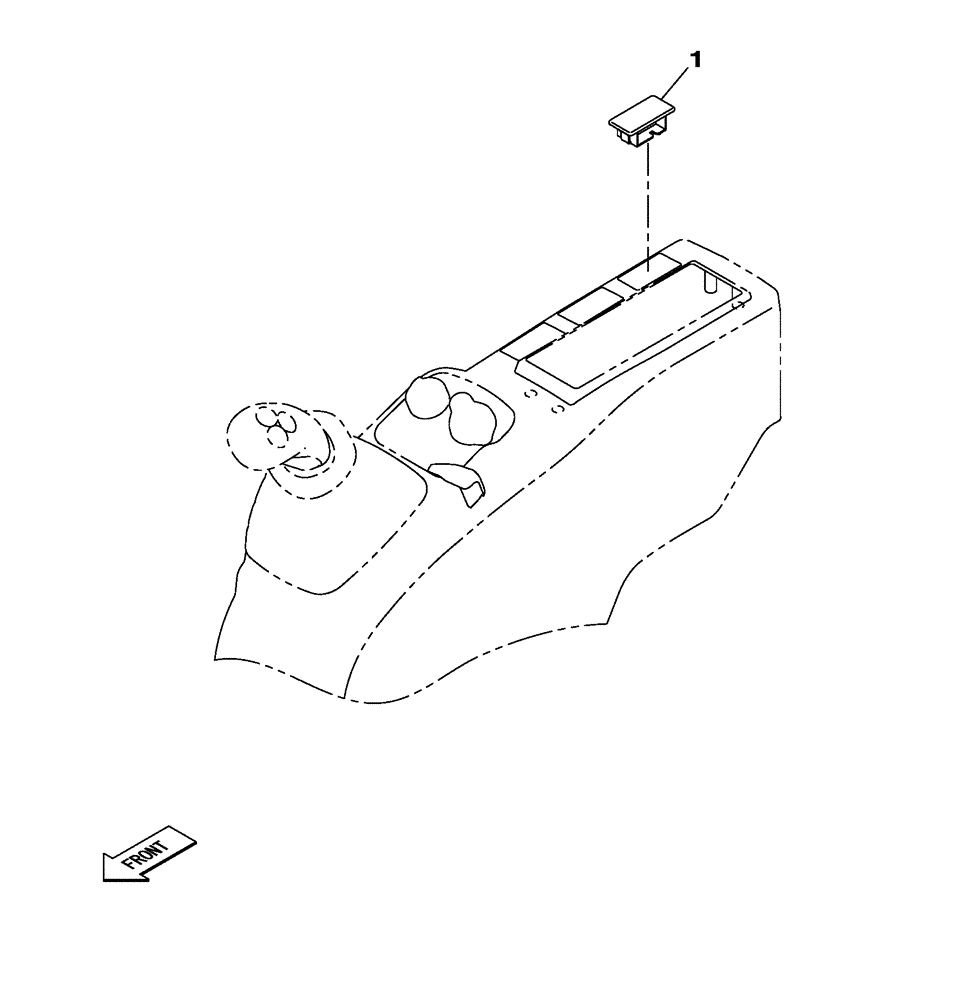 Схема запчастей Case CX470C - (08-059-00[01]) - COVER (07) - HYDRAULIC SYSTEM