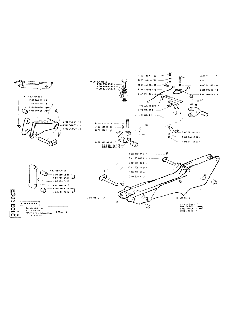 Схема запчастей Case GCK120 - (228) - BACKHOE STICK 