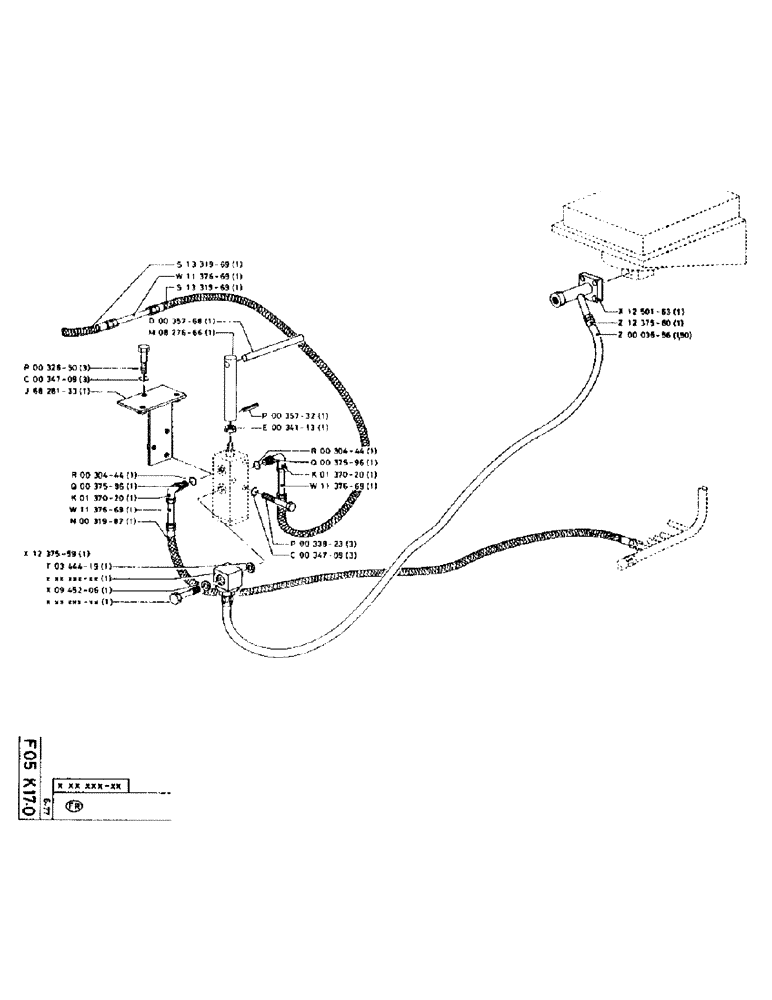 Схема запчастей Case 75P - (075) - HYDRAULIC CIRCUIT (07) - HYDRAULIC SYSTEM