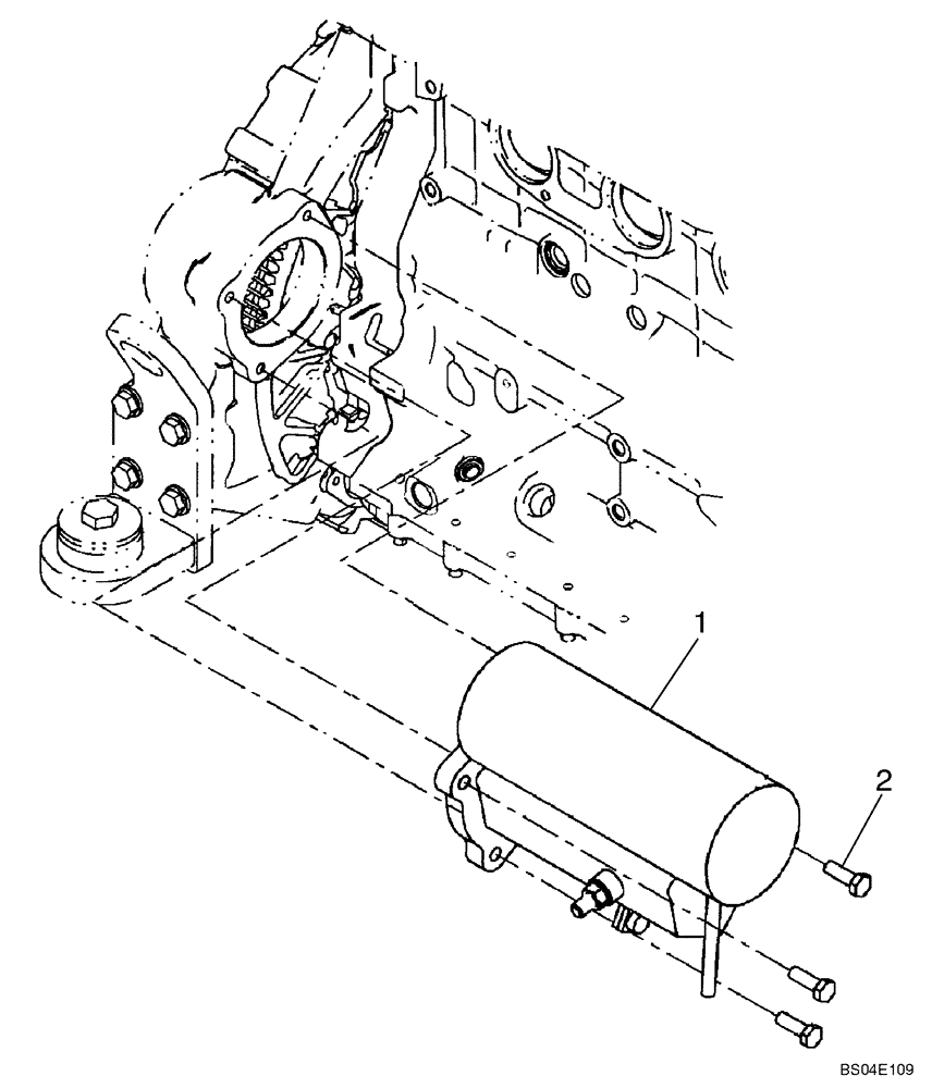 Схема запчастей Case 521D - (04-01A) - STARTER - DENSO (04) - ELECTRICAL SYSTEMS