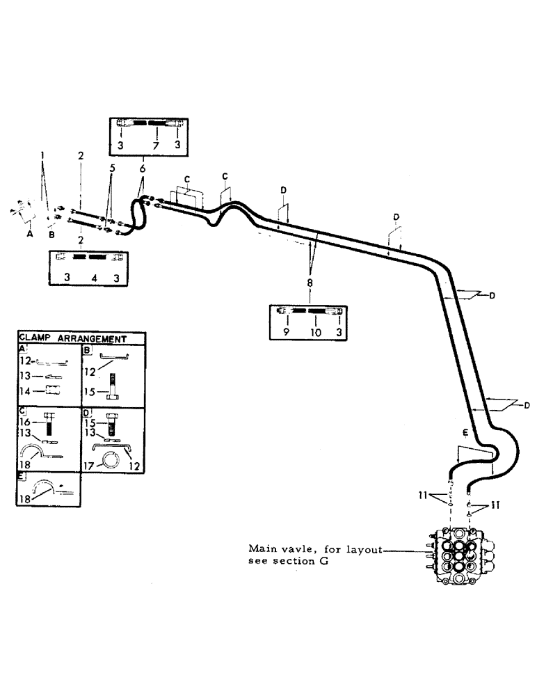 Схема запчастей Case 40YC - (J10) - "Y" BOOM HYDRAULICS FOR FELLER BUNCHER (07) - HYDRAULIC SYSTEM