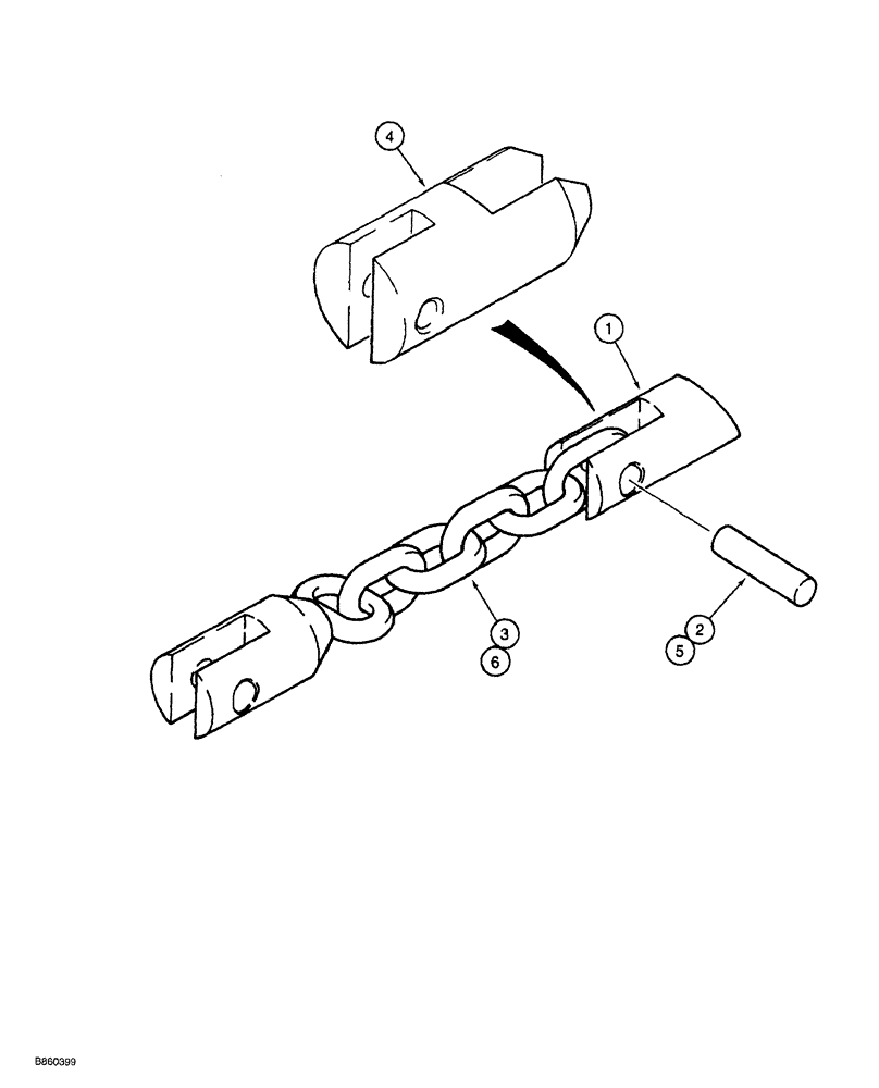 Схема запчастей Case MAXI-SNEAKER - (09-058) - PLOW BLADE BULLET AND MANDREL (09) - CHASSIS/ATTACHMENTS