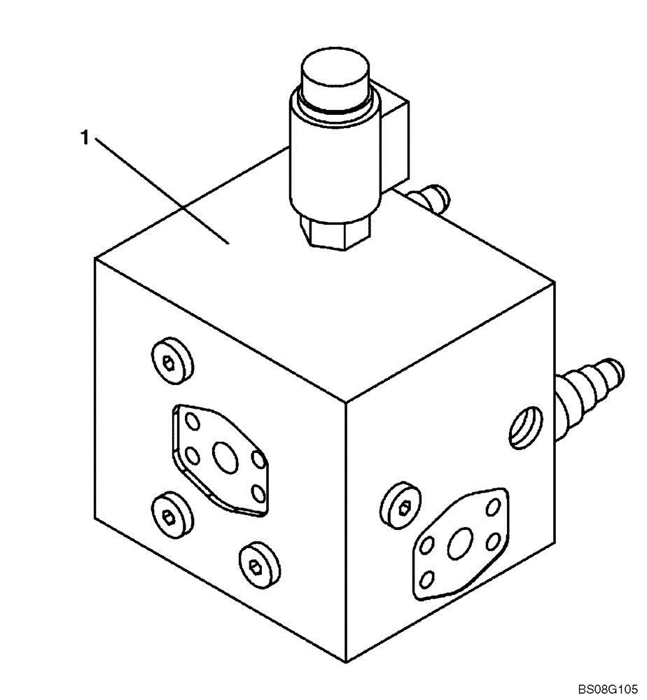 Схема запчастей Case SV216 - (35.353.11) - VALVE, HYDRAULIC (P.I.N. DDD001215 AND AFTER) (GROUP 318) (ND142154) (35) - HYDRAULIC SYSTEMS