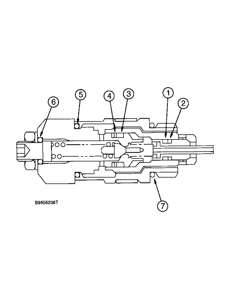 Схема запчастей Case 9010 - (8-67A) - 155745A1 CIRCUIT RELIEF VALVE (08) - HYDRAULICS