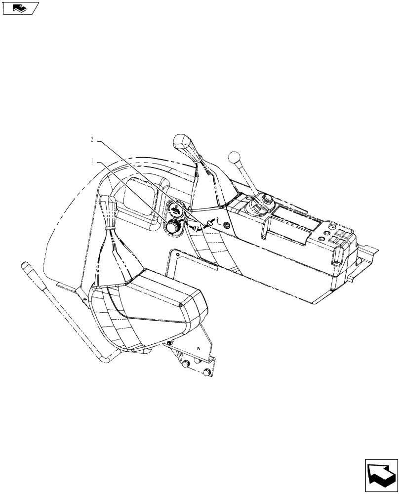 Схема запчастей Case CX27B ASN - (55.785.01) - SOCKET ASSY (55) - ELECTRICAL SYSTEMS