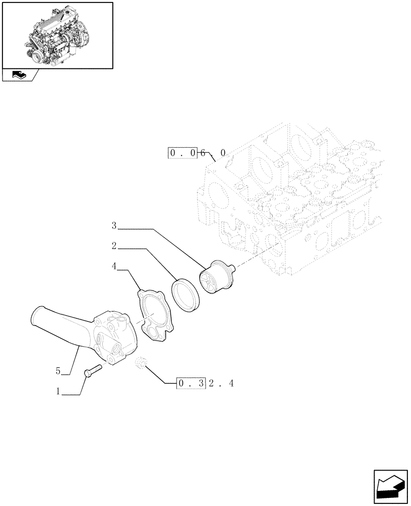 Схема запчастей Case F2CE9684H E003 - (0.32.6) - TEMPERATURE CONTROL (THERMOSTAT) - (504150920-504072032) 