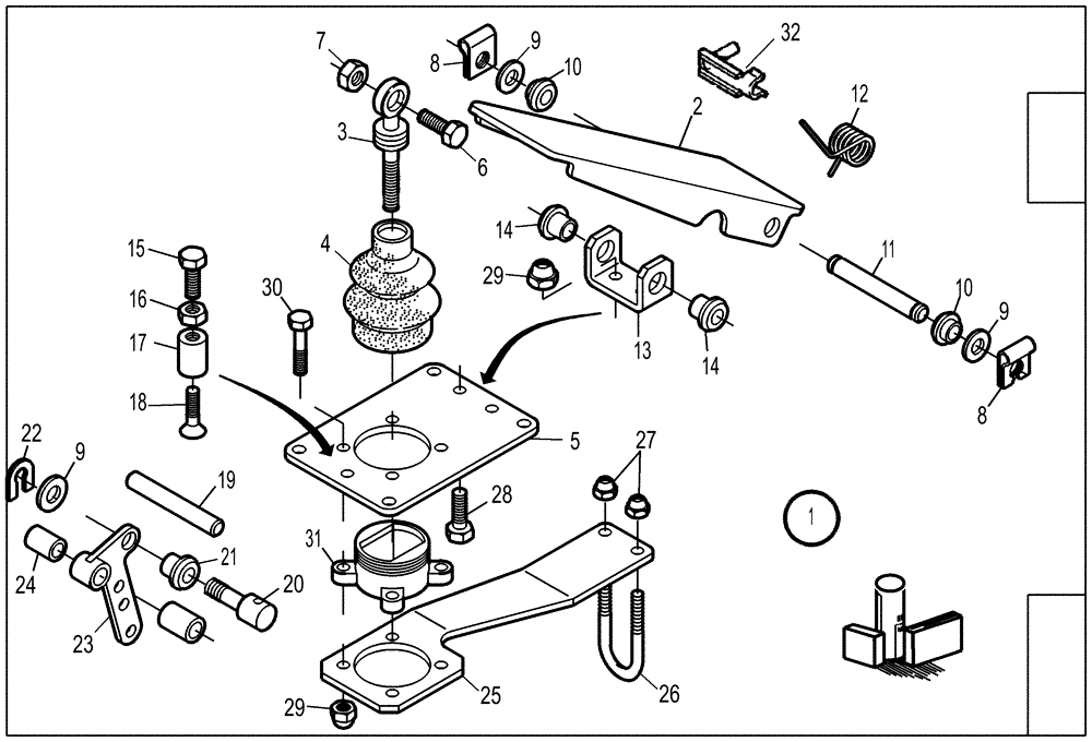 Схема запчастей Case 321D - (13.110[001]) - REGULATION ENGINE SPEED (OPTION) (S/N 591052-UP) No Description