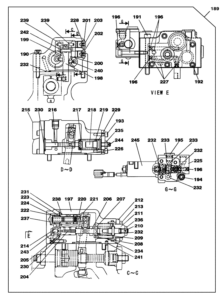 Схема запчастей Case CX130C - (35.106.AD[11]) - HYDRAULIC PUMP - SECOND OPTION (35) - HYDRAULIC SYSTEMS