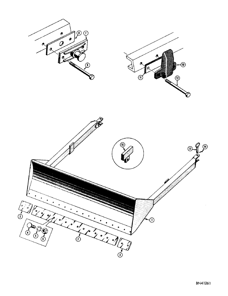 Схема запчастей Case 420 - (114) - HIGH LIFT BULLDOZER (05) - UPPERSTRUCTURE CHASSIS