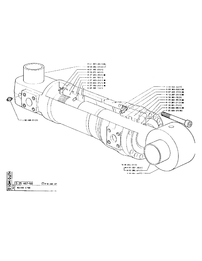 Схема запчастей Case 75P - (094) - NO DESCRIPTION PROVIDED (07) - HYDRAULIC SYSTEM