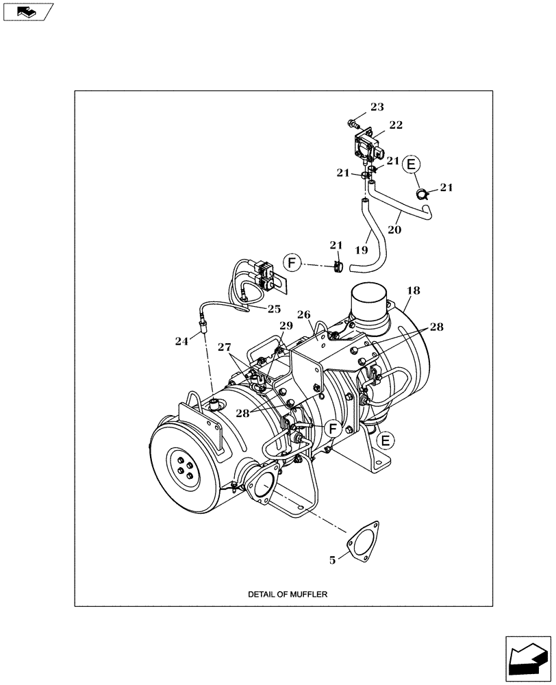 Схема запчастей Case CX160C - (10.001.AD[02]) - ENGINE (10) - ENGINE