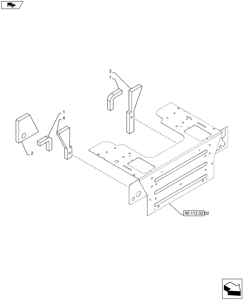 Схема запчастей Case SR250 - (88.120.01) - SEAL PACKAGE, FOAM (ALL CASE) (88) - ACCESSORIES