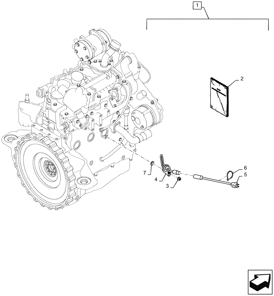 Схема запчастей Case TR340 - (88.100.55[08]) - DIA KIT, BLOCK HEATER 120V (88) - ACCESSORIES