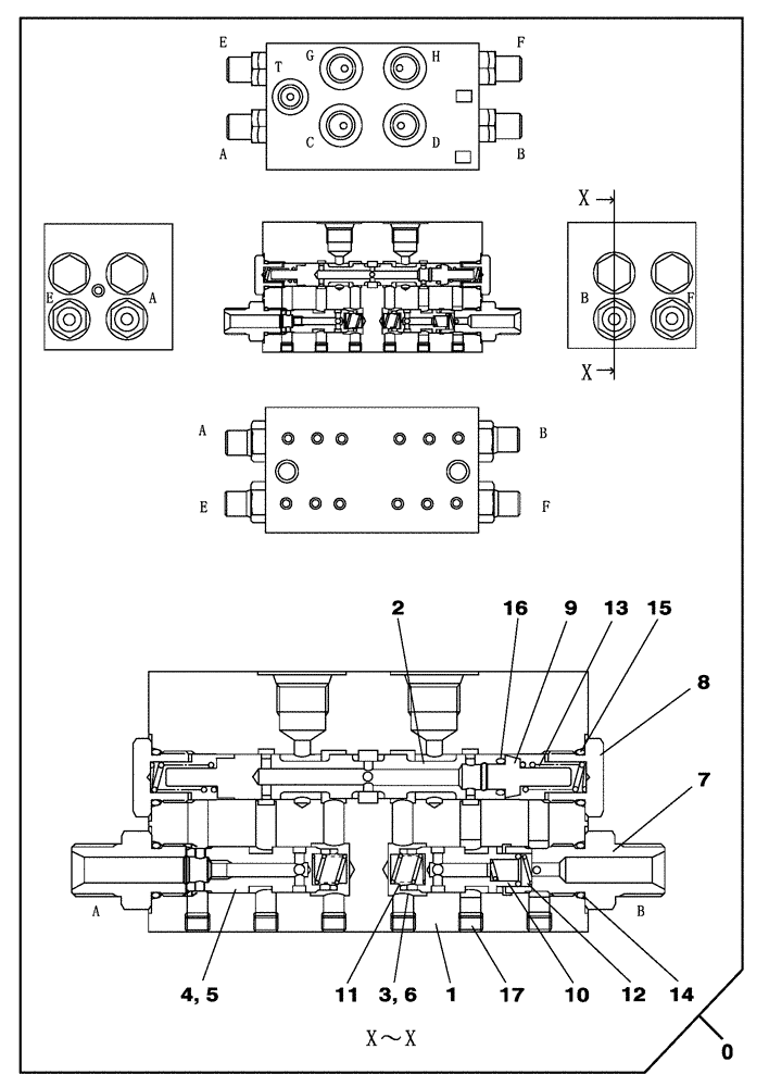 Схема запчастей Case CX330 - (08-79C) - CUSHION VALVE - PILOT (MODELS WITHOUT LOAD HOLD) (08) - HYDRAULICS