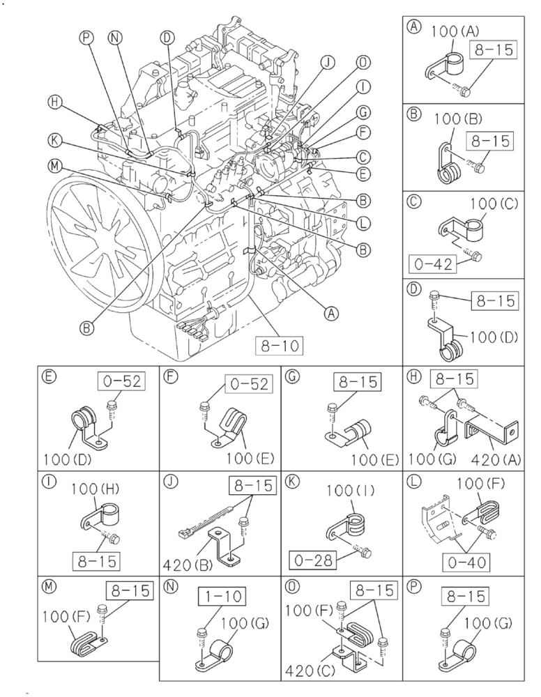 Схема запчастей Case CX210C LC - (55.201.01[02]) - ELECTRICAL ACCESSORIES - ENGINE (55) - ELECTRICAL SYSTEMS